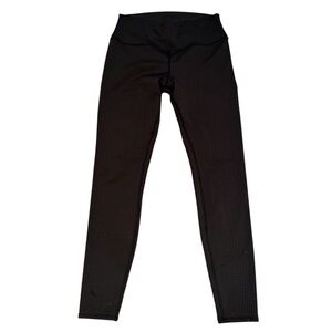 Alo Yoga Micro Houndstooth High Waisted Brown Black Legging Large